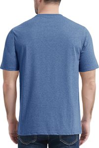Haute qualité 200 GSM 100% coton Gym sport blanc T-Shirt plaine grande taille vente d'été hommes T-Shirts - Product Image 2