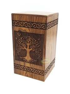 Wooden <b>Memorial</b> <b>Box</b> / Wooden <b>Box</b> for collectibles / Wooden Casket <b>box</b> / Decorative Wooden <b>box</b> - Product Image 2