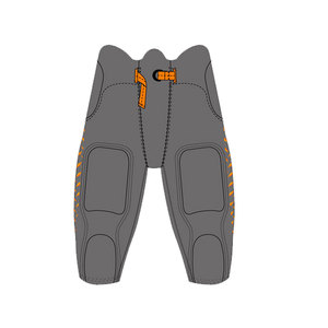 Wholesale 7 <b>Pad</b> Breathable Plus Size Football Practice <b>Pants</b> Custom Colors Men American Integrated Girdle Custom Sublimation - Product Image 5