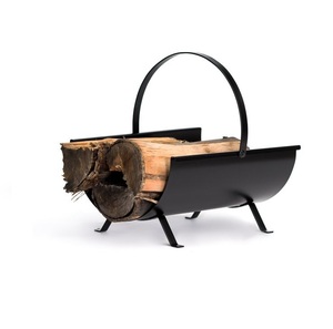 Fresh Trending Metal Heavy Duty <b>Log</b> Holder Best Quality Rack Outdoor Indoor Firewood <b>Storage</b> Stacker Stand - Product Image 5