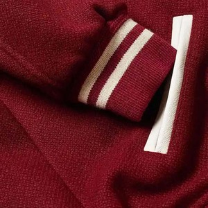 ODM OEM Vestes universitaires de baseball, bomber et varsity, grande taille, personnalisables, col montant, logo frontal, coupe-vent d'hiver, style urbain - Product Image 5