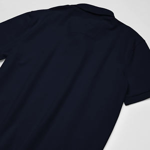 Men's Performance Polo Shirt - Breathable, Moisture-<b>Wicking</b> Short Sleeve Design with Buttoned Collar for Office to Casual Style - Product Image 3