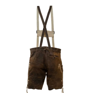 2024 hommes décontracté bavarois Oktoberfest Lederhosen Top vente 100% bio tricoté Shorts pour hommes - Product Image 6