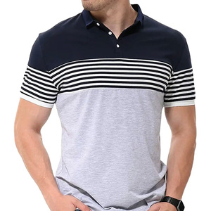 เสื้อโปโลสำหรับผู้ชายเสื้อกอล์ฟระบายอากาศได้ออกแบบโลโก้ได้ตามต้องการมาใหม่ - Product Image 5