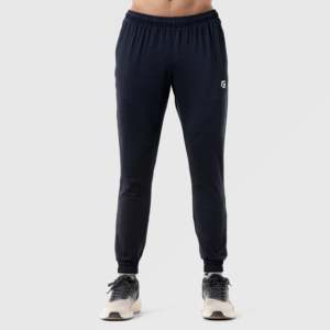 Pantalon Homme Bleu 100% Coton Essentiel Sportif Tendance Style Hip Hop Coupe Droite Motif Coloré Lavage Léger XL 6XL Chaud - Product Image 1