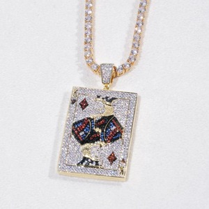 Meilleur design, plaqué or, argent 925, moissanite VVS, pendentif hip-hop glacé, bijoux pour rappeurs au meilleur prix - Product Image 6