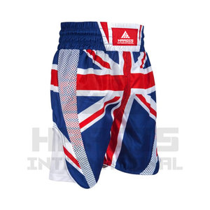 Pantalones cortos de boxeo para hombres de lucha de último estilo 2025, pantalones cortos de boxeo impresos sublimados personalizados a la venta a un precio razonable para hombres - Product Image 2