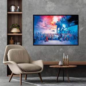 Star Wars Cast <b>Poster</b> for Decorative Digital Printing - Product Image 1
