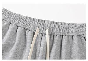 Pantalon de survêtement en coton pour homme Pantalon d'entraînement de gymnastique imprimé Hip Hop avec logo personnalisé coupe ample - Product Image 2