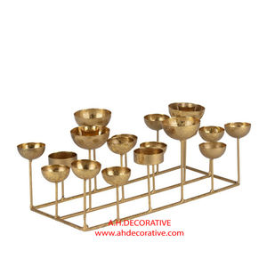 เชิงเทียนคริสตัลแบบทำด้วยมือสำหรับตกแต่งบ้านแท่นสำหรับงานแต่งงานงานปาร์ตี้คริสต์มาส - Product Image 6