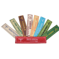 Bâtons d'encens tibétains les plus vendus aux senteurs de bois de santal et de rose, écologiques, anti-fumée, faits à la main pour l'aromathérapie, le yoga et la méditation