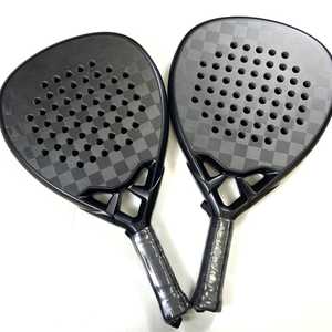 Yüksek kalite özel profesyonel tenis raketi Padel spor yeni 18K karbon <span class=keywords><strong>Eva</strong></span> çekirdek beyaz siyah 12K <span class=keywords><strong>Net</strong></span> plaj tenisi raketi - Product Image 2
