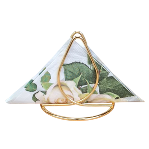 Elegante servilletero de base de mármol con diseño de hoja Botánica para boda o mesa de comedor accesorio de mesa - Product Image 6