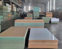 Panneau MDF laminé de mélamine personnalisé à prix raisonnable pour meubles et armoires de cuisine