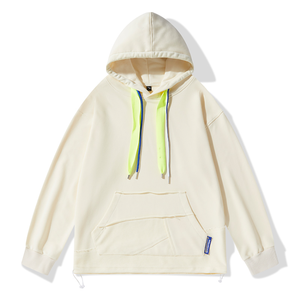 Oversized Drop Shoulder Woman Teenager Navy <b>Blue</b> Sweatshirt Pullover <b>Man</b> <b>Hoodies</b> For Ladies - Product Image 3