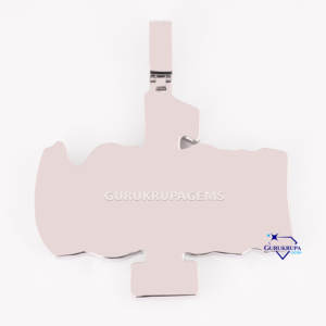 Colgante de diamante cultivado en laboratorio personalizado de Plata de Ley 925, joyería de Hip Hop de lujo, moda y cultura Hop para Unisex - Product Image 5