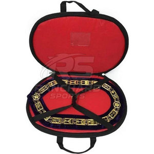 Ensemble de collier et de bijoux d'officier maçonnique, accessoires de cérémonie de la franc-maçonnerie, ensemble de collier et de bijoux de franc-maçon - Product Image 3