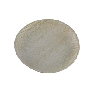 Assiettes en feuilles de palmier biodégradables et compostables pour le service des aliments pour les fêtes, les mariages et les événements. - Product Image 1