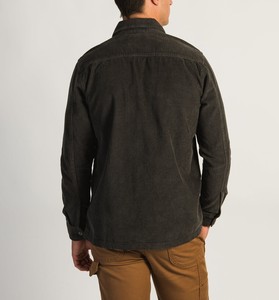 Nueva moda para hombre primavera otoño camisas algodón ropa de trabajo bolsillos botón solapa de manga larga talla grande Tops blusa camisa Casual - Product Image 5