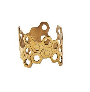 Anneaux de serviette en laiton fêtes de mariage usine de table en gros nouveau Design hôtel 4 pièces ensemble nouvelle décoration rond de serviette - Product Image 6