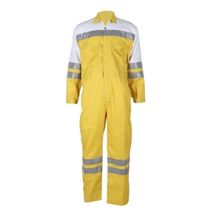 Combinaisons de travail fonctionnelles légères en coton 100% personnalisées, fournies par l'usine, imperméables, ignifuges, résistantes aux flammes - Product Image 1