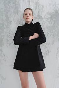 High Fashion EDNA SKORT Quality Vegan Leather <b>Summer</b> Women's Shorts With Faux <b>Skirt</b> Front <b>WHITE</b> ANT Buttons Vietnam Brand - Product Image 4