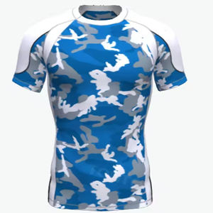 Camiseta de Manga Corta Transpirable de Secado Rápido con Serigrafía 2025 para Hombre, para MMA, con Logotipo Personalizado y Tu Propio Diseño - Product Image 5