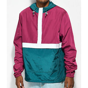 Chaqueta Cortavientos Ligera con Forro y Logotipo Personalizado OEM, Uniforme Impermeable, Chaqueta Cortavientos para Hombre para Exteriores - Product Image 1