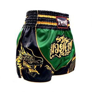 Pantalones Cortos de Muay Thai de Primera Calidad con Logotipo Personalizado, Ropa Deportiva de Poliéster y Nailon para Entrenamiento de Kickboxing con Bordado, Ropa de Artes Marciales - Product Image 5