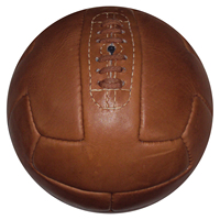 Fútbol de cuero Cuero antiguo 1930 Balón de fútbol en forma de T Balones de estilo retro Balones de fútbol de la vieja escuela Balón de rugby Balones de baloncesto vintage
