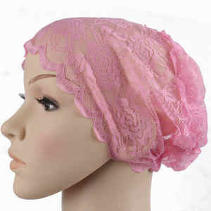 High Quality Elastic Cotton Turban <b>Head</b> <b>Wrap</b> Front Soft Black Thobe/Thawb <b>for</b> Muslim <b>Women</b> Traditional Inner Instant Jersey - Product Image 4