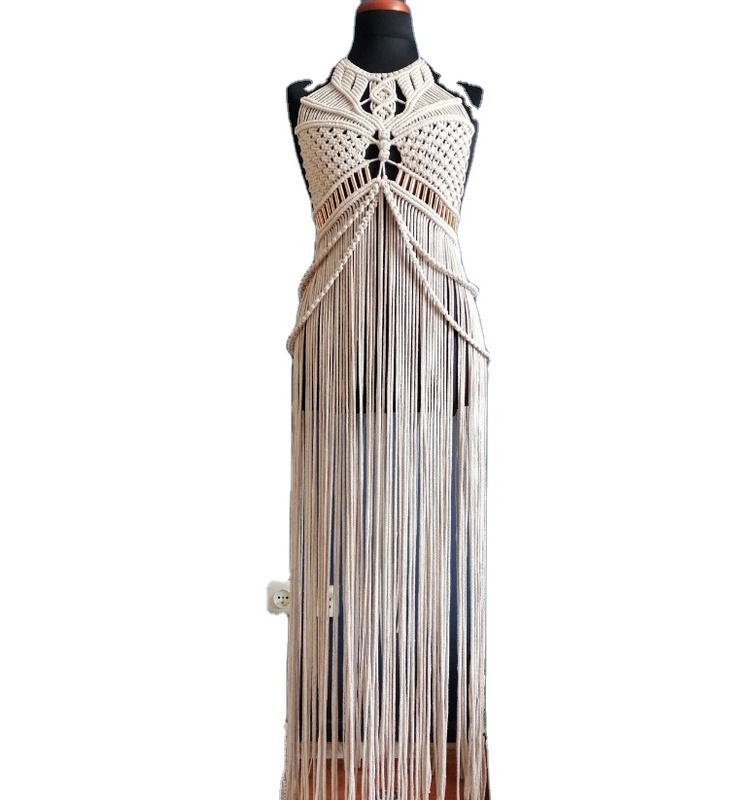 Goddess Macrame Dress YOUR BRIDE to