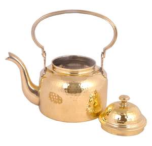 Tetera Árabe de Latón, Vajilla Clásica, Diseño Personalizado para Utensilios de Cocina - Product Image 5