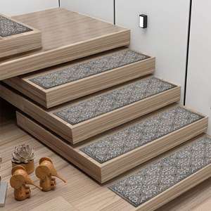 พรมพิมพ์ลาย: พรมลายวินเทจ ปรับแต่งได้ ซักทำความสะอาดได้ ของตกแต่งบ้าน - Product Image 5