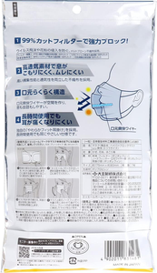 Masque ELLEAIR en gros de haute qualité respirateur de Protection contre la poussière de bloc de marque japonaise avec boucle d'oreille en caoutchouc - Product Image 3