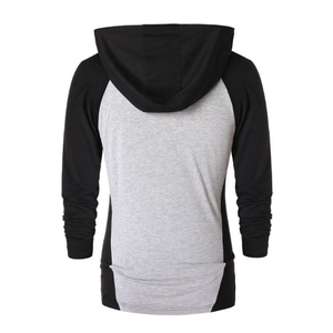 Sudaderas con capucha para hombre Fabricante de ropa personalizada Ropa de calle informal Jersey con capucha Tops gruesos Algodón Poliéster Fleece Sudadera con capucha para hombre - Product Image 3