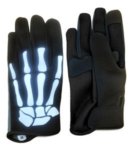 Logo personnalisé Multicolore Extérieur Jardin Gants de travail de mécanicien flexibles très résistants Os de squelette Impression sur le dos Gants de sécurité - Product Image 5