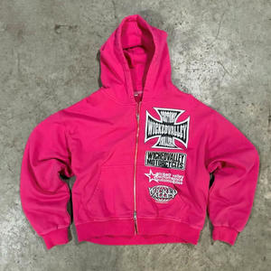 Sudadera con capucha lavada con ácido de peso pesado de gran tamaño personalizada para hombre con patrón 3D French Terry Blank para la temporada de otoño - Product Image 1