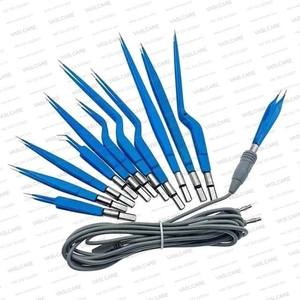 Juego de 12 Pinzas Bipolares Manuales para Irrigación, Reutilizables, con Recubrimiento Antiadherente, de Acero Inoxidable Alemán, para Neurocirugía - Product Image 4