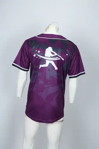 Jersey de béisbol con diseño personalizado y precio al por mayor - Product Image 2