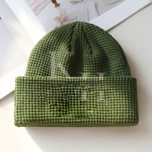 Gorro de punto vintage unisex OEM venta al por mayor 100% algodón transpirable e impermeable ajustable para deportes de nieve trajes de temporada fría - Product Image 4