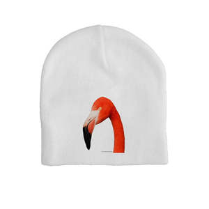 Gorro de Calavera de Flamenco de Lujo Personalizable con Impresión Digital, Logotipo Personalizado, Lazos, Camuflaje, Patrones de Letras de Dibujos Animados para Invierno - Product Image 1