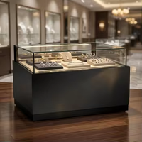Vitrine de luxe pour bijoux, présentoir en verre pour bijouterie, comptoir de vente au détail