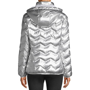 Chaqueta de plumón de espuma 3D tela de alta densidad sin costuras canal de carga recta transferencia de papel algodón resistente al desgaste ropa cálida - Product Image 2