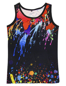 Débardeur de haute qualité pour hommes conception personnalisée par sublimation prix de gros d'usine tissage tricoté taille plus vente au Pakistan - Product Image 6