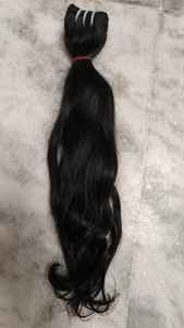 Vendedores de cabello crudo virgen Cutícula alineada Cabello humano natural Visón Cabello indio crudo Paquetes ondulados y rectos naturales - Product Image 4