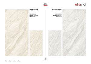 Carreaux de porcelaine sans fin brillants 24x48 Premium Grand Format 600x1200 Carreaux de mur et de sol polis Collection durable de qualité d'exportation - Product Image 2