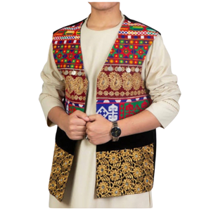 Nous sommes des fabricants et fournisseurs professionnels de tous types de gilets, tels que les gilets de style afghan, pakistanais et punjabi, à prix de gros. - Product Image 1