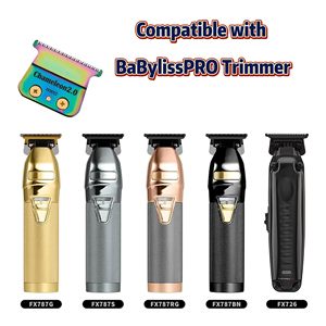 2 lames de rechange en acier au carbone compatibles DLC 2.0 pour tondeuses et coupe-cheveux My Store FX707C2 - Product Image 3