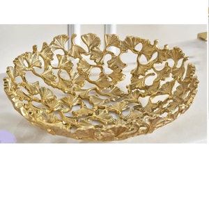 Bol décoratif en métal poli brillant, fait main, pour servir des friandises, style unique, au prix le plus bas - Product Image 3